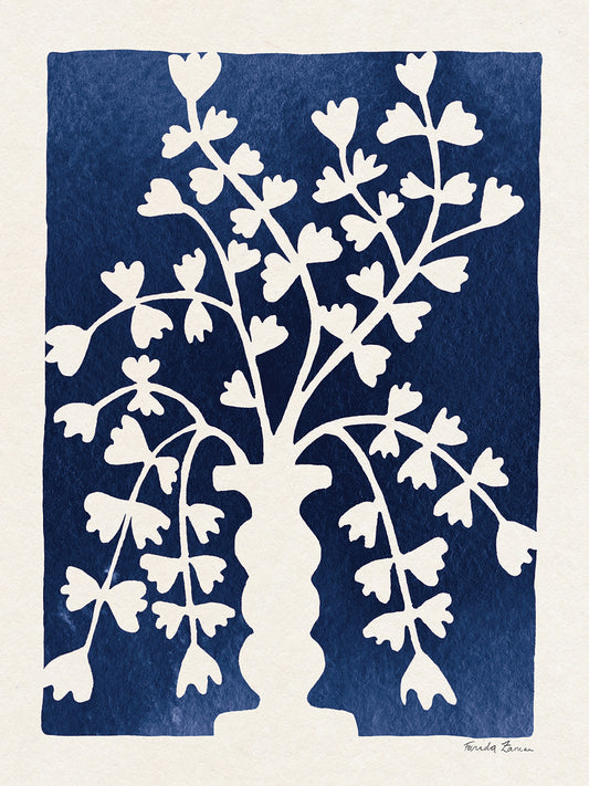 Blooming Blue II Canvas Print