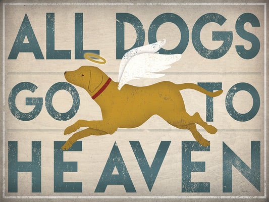 All Dogs Go to Heaven III Canvas Print