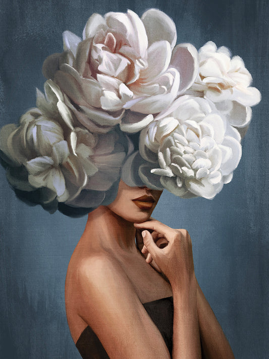 Woman with Flowers I
