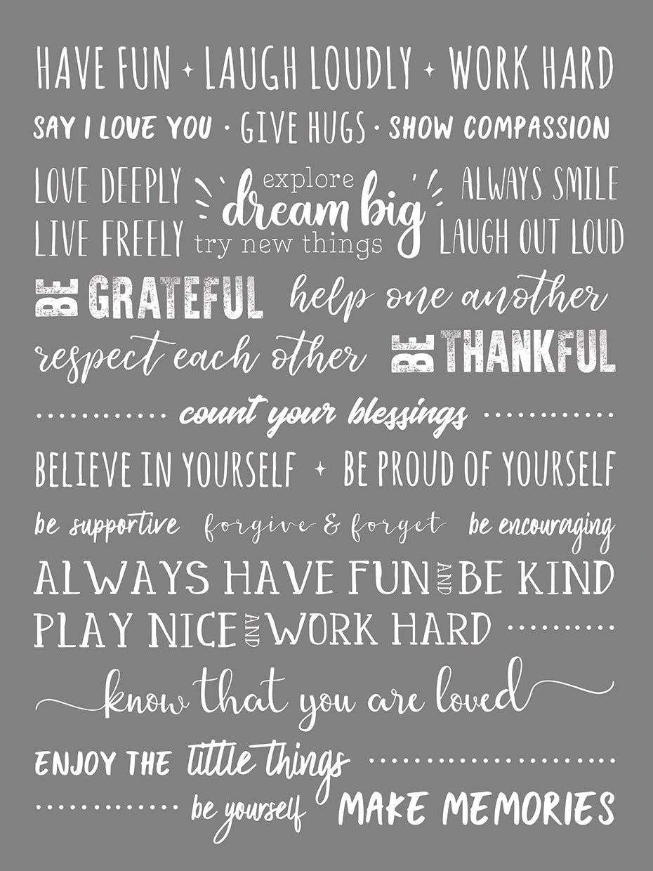 Count Your Blessings