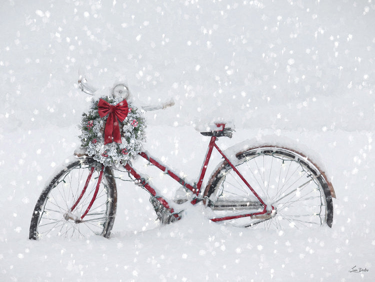 Lighted Christmas Bike