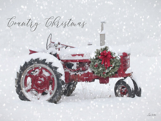 Country Christmas Tractor