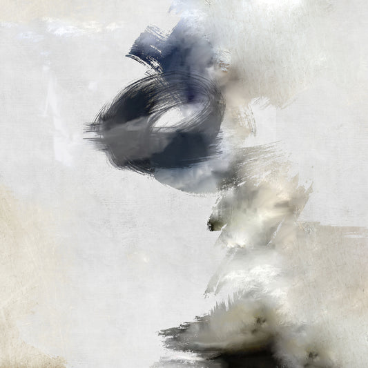 Swirl Modern Abstract Canvas Print