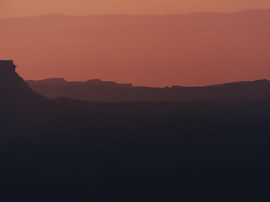 Sunrise over Ramon crater #8