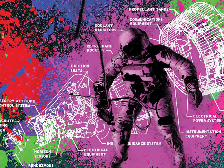 Inspired by Ed White's First space walk