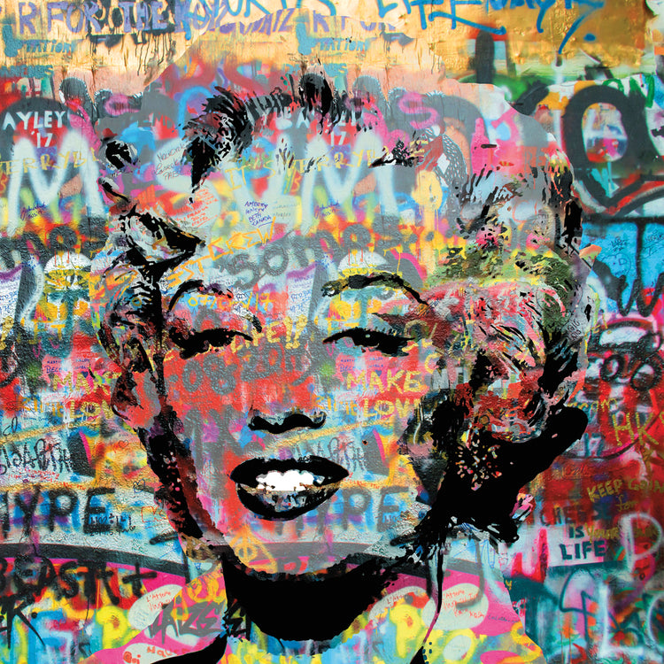 Inspired by Marilyn Graffiti