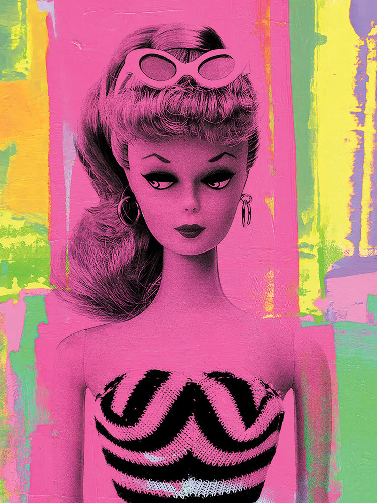 Inspired by Barbie Pop Art 4