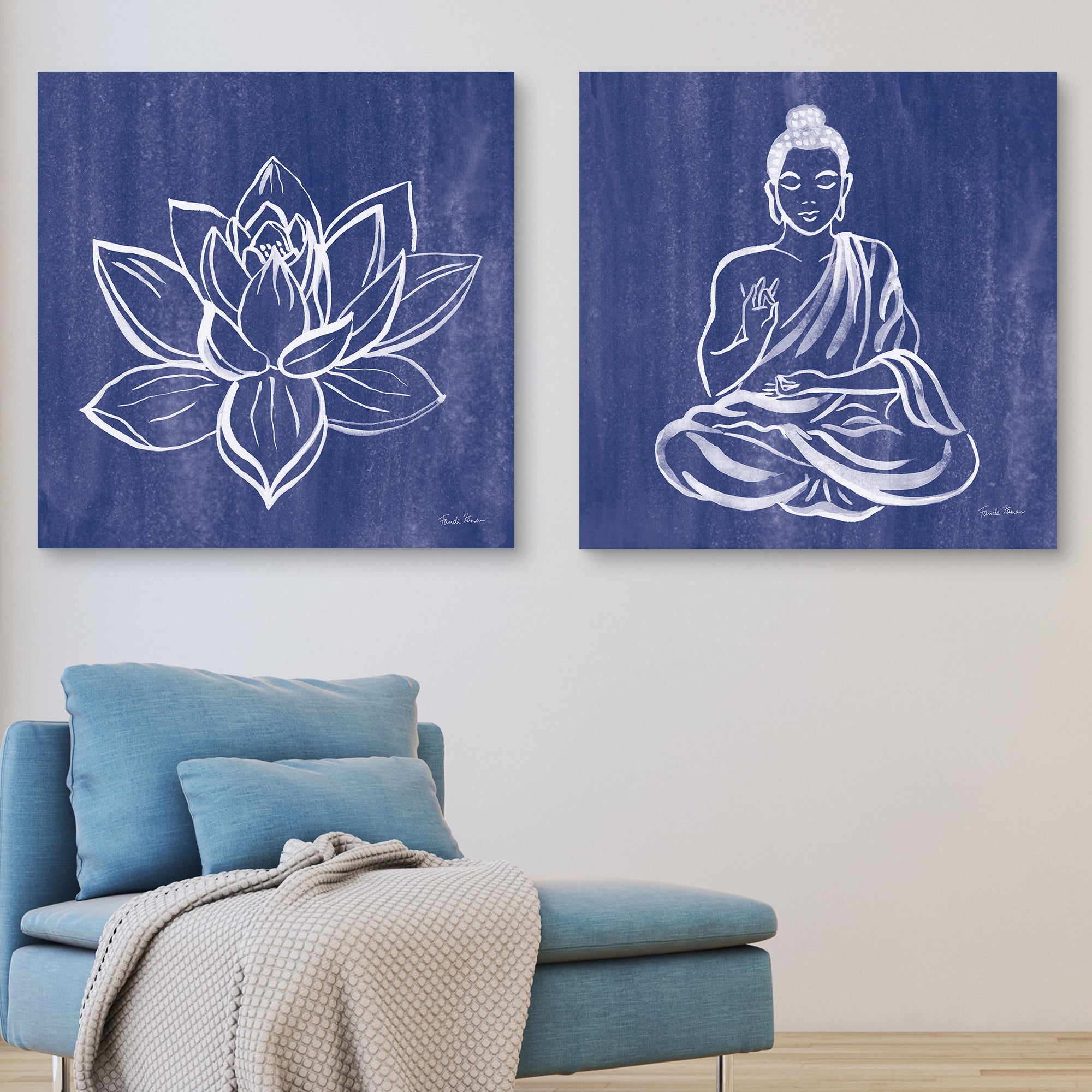 Lotus & Buddha