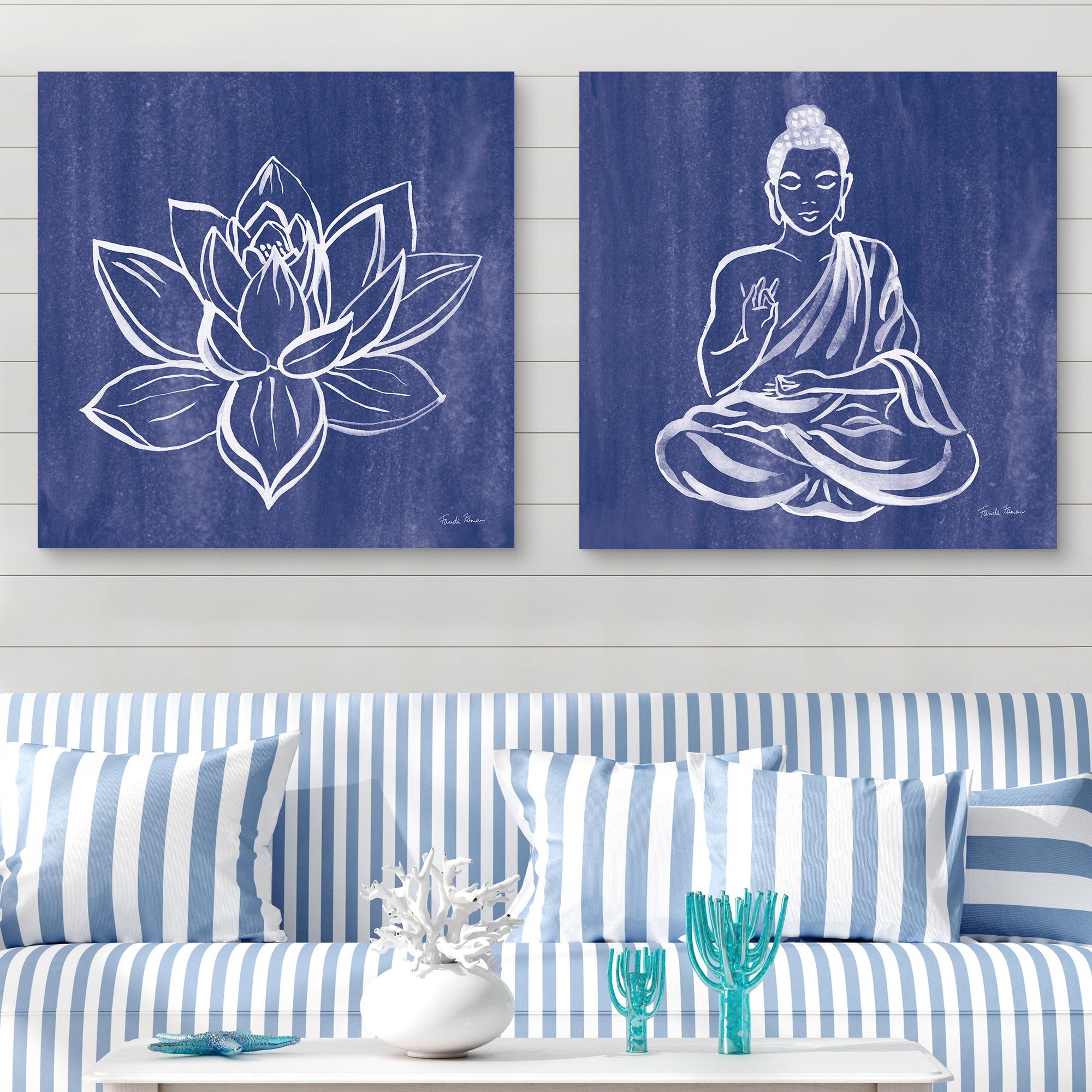 Lotus & Buddha