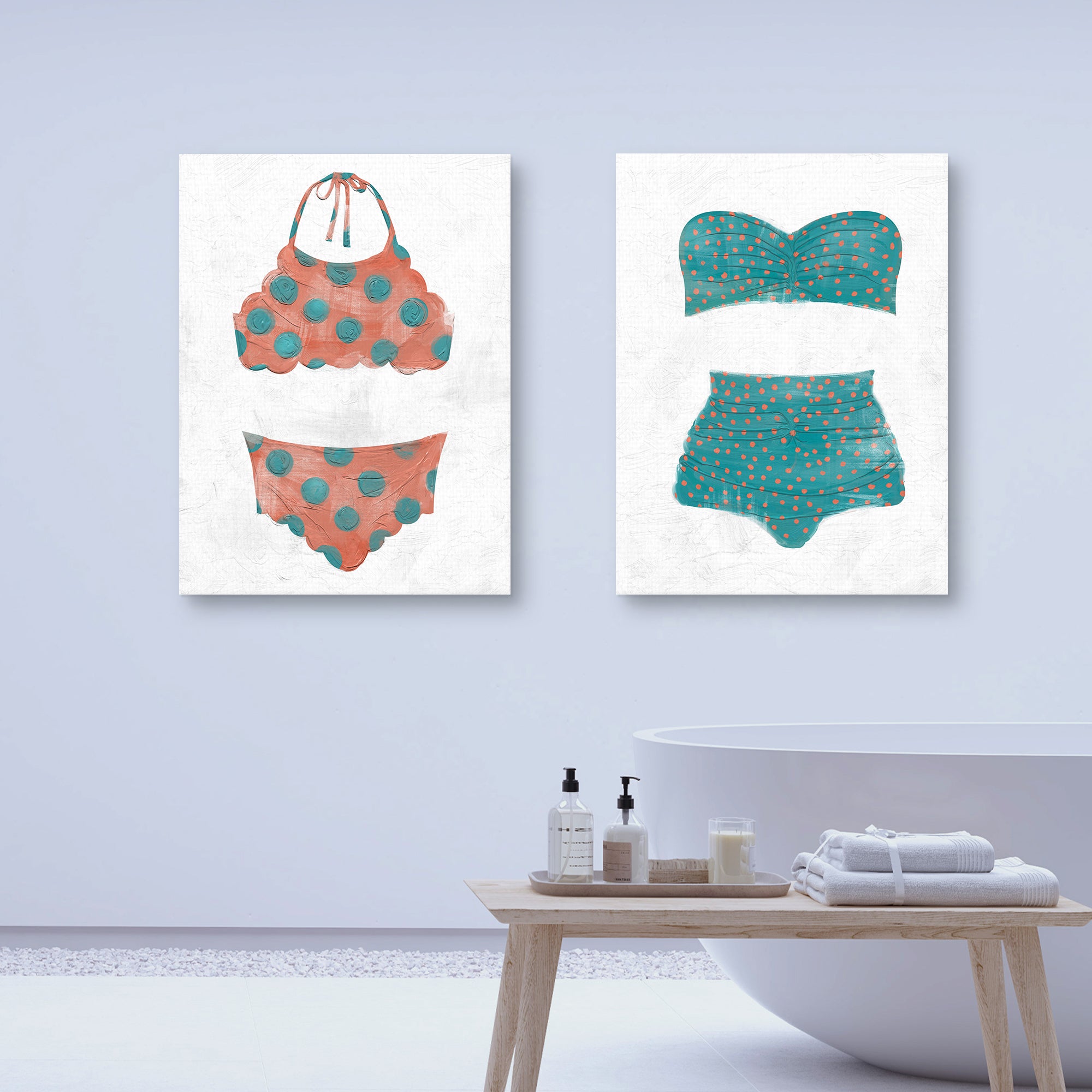 Polka Dot Bikini III & IV