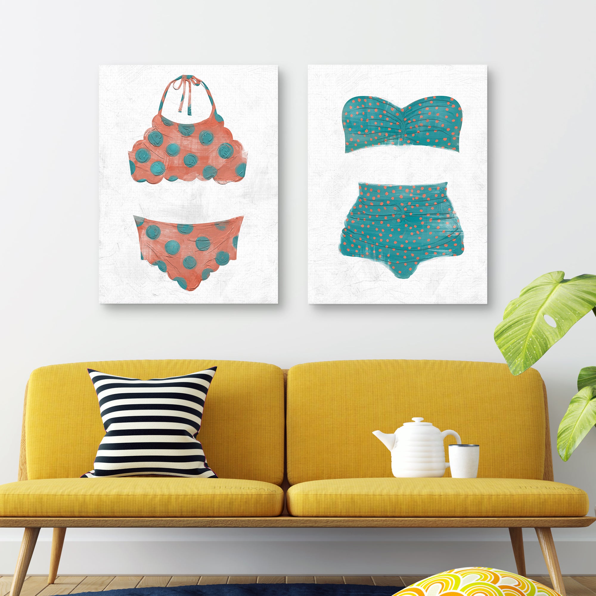 Polka Dot Bikini III & IV