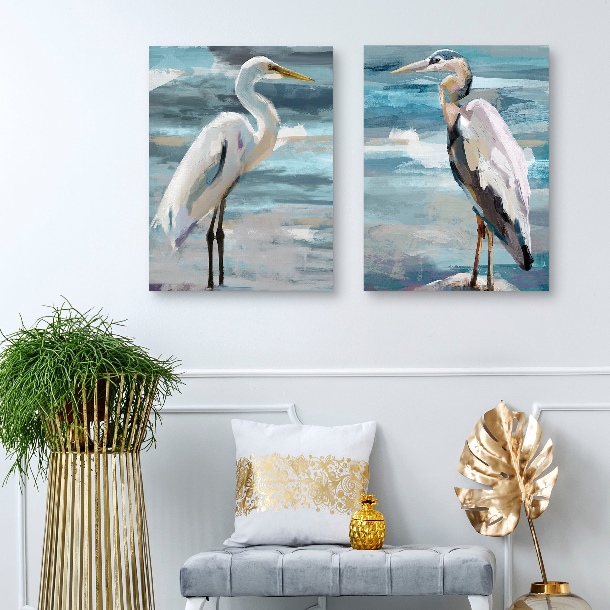 Sunday Heron & Egret