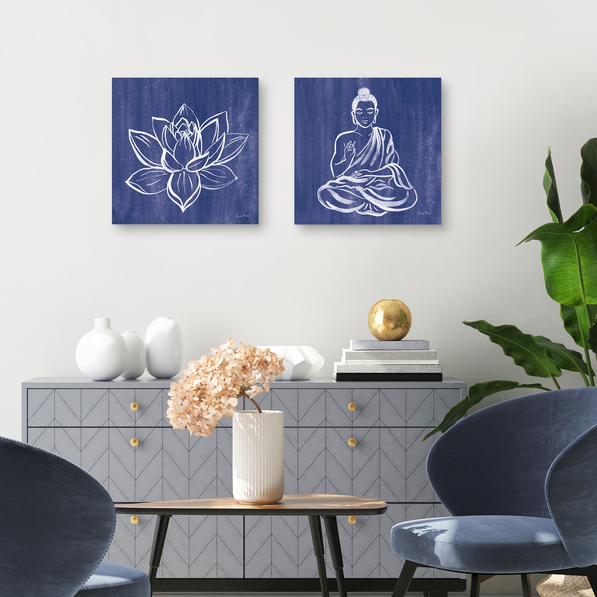 Lotus & Buddha