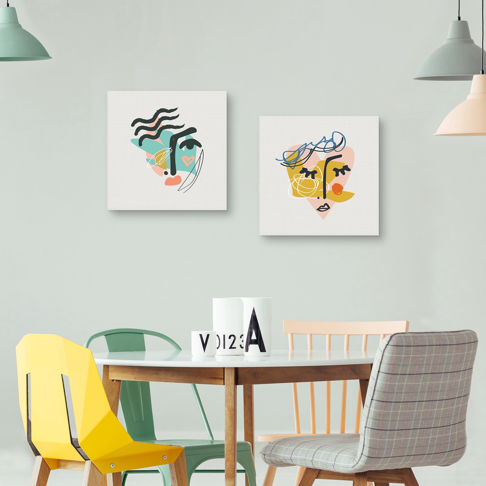 Simply Love Scandi & Pretty Patchwork Portrait