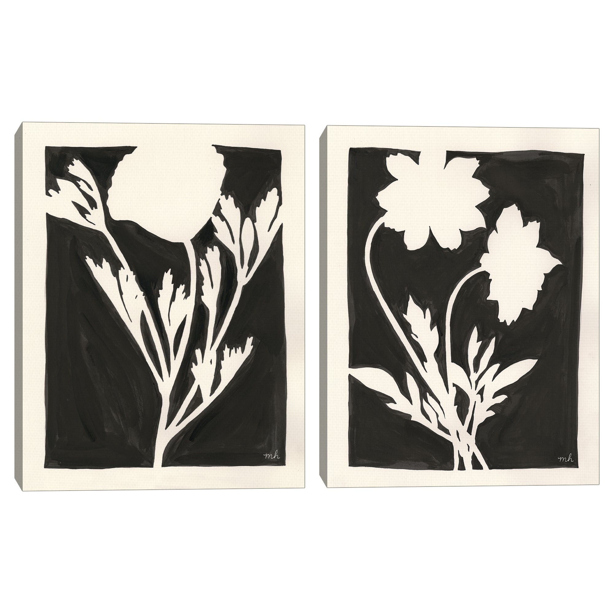 Joyful Spring I & II Black