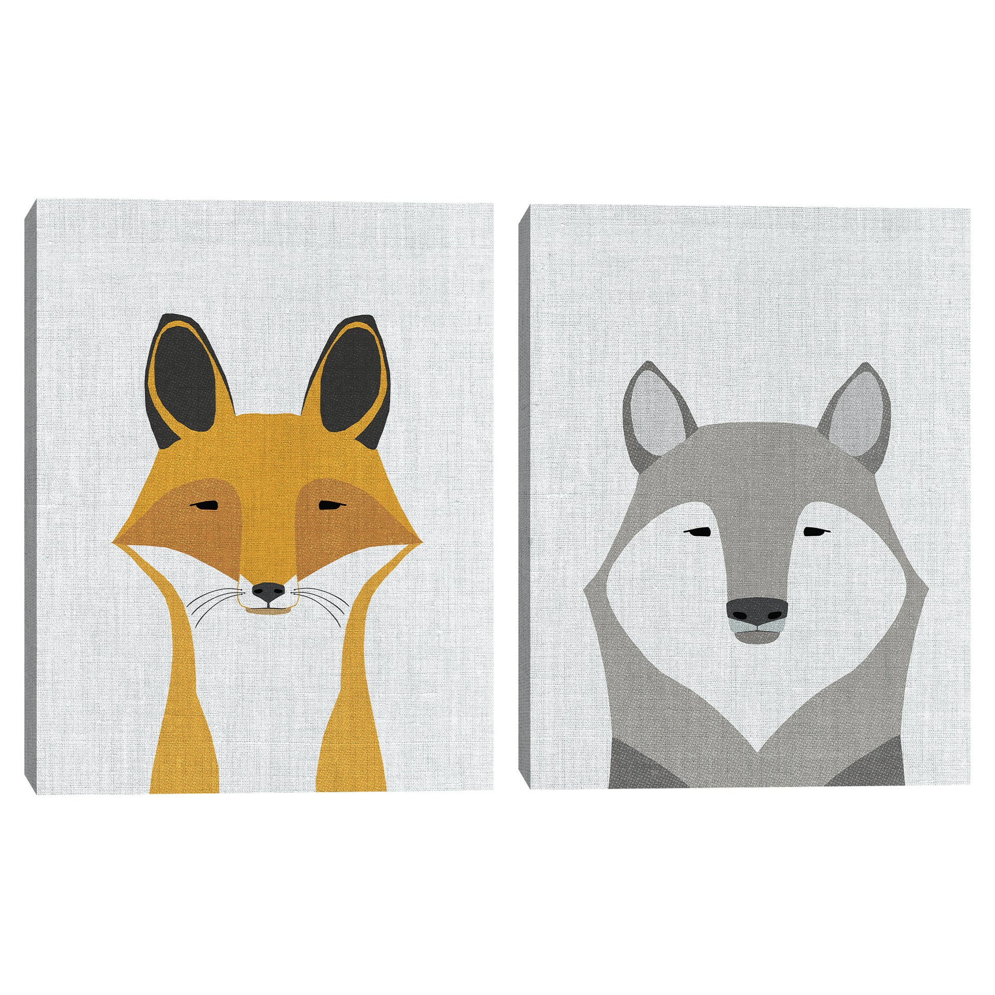 Foxy & Gray Wolf