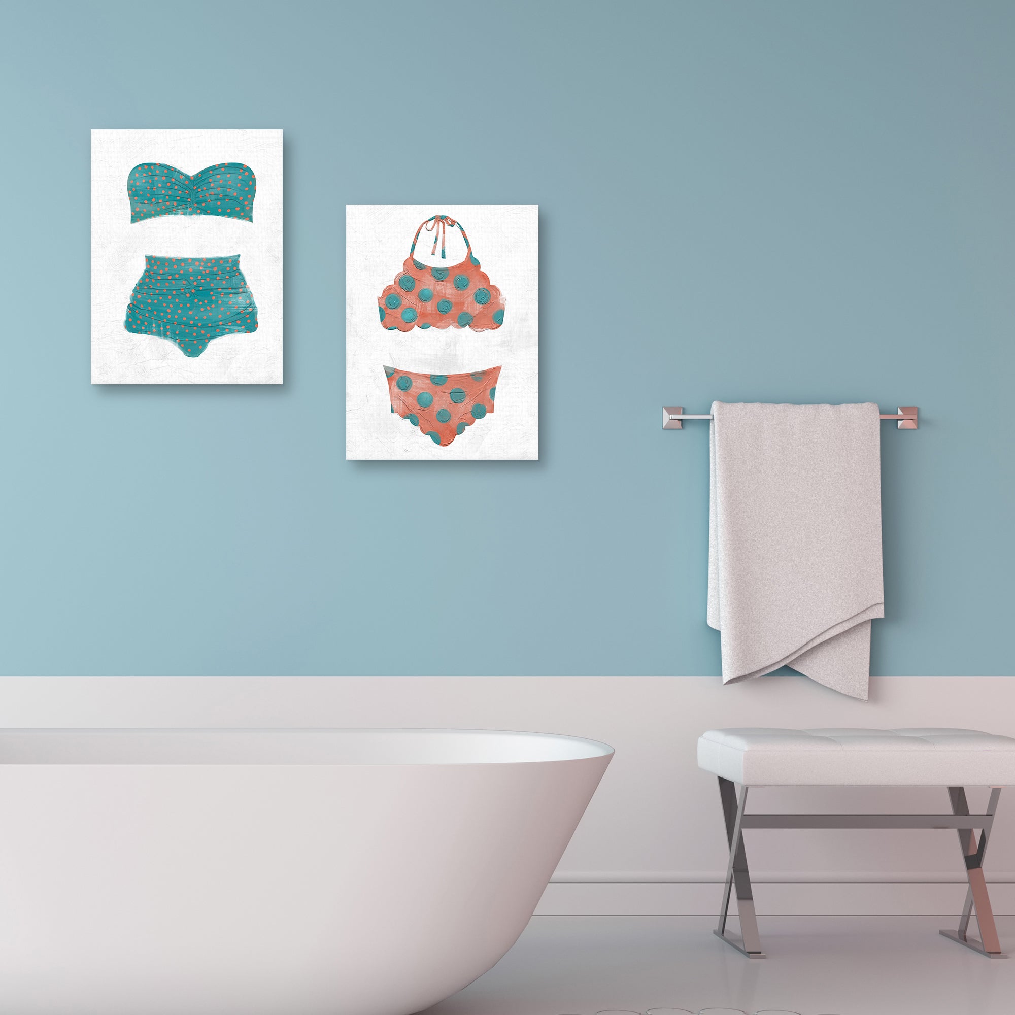 Polka Dot Bikini III & IV