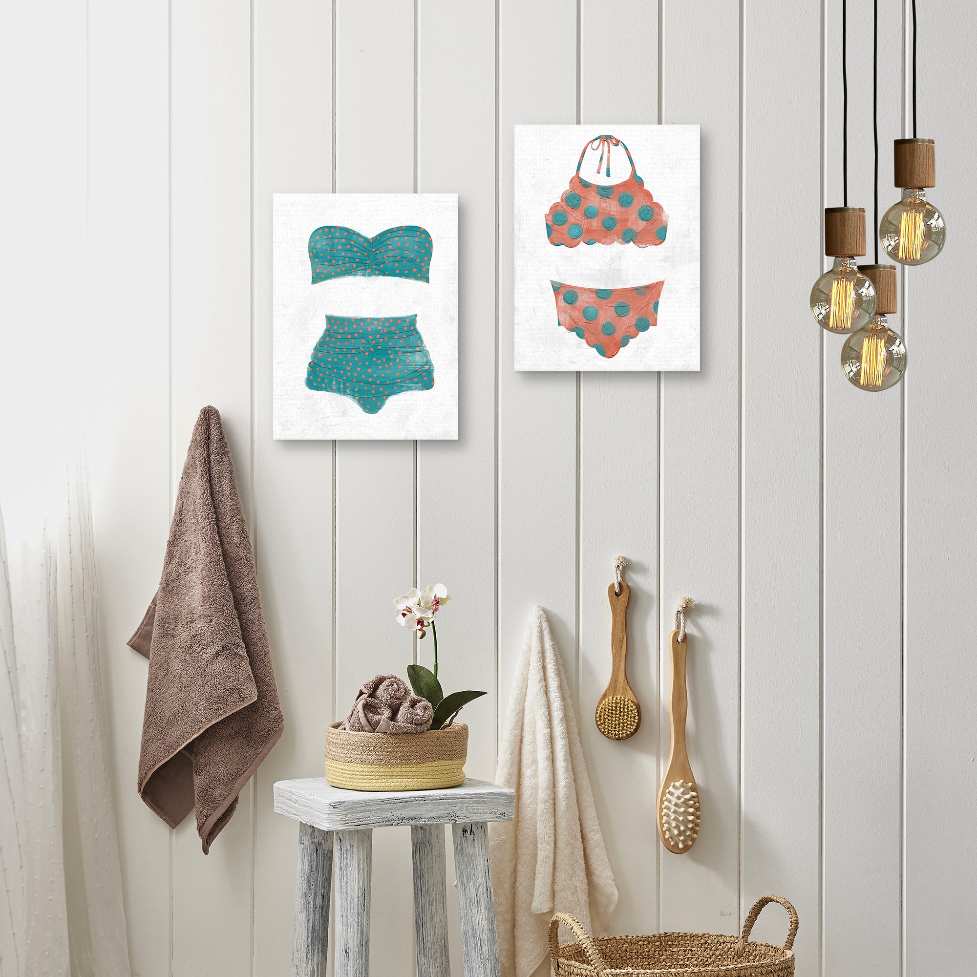 Polka Dot Bikini III & IV