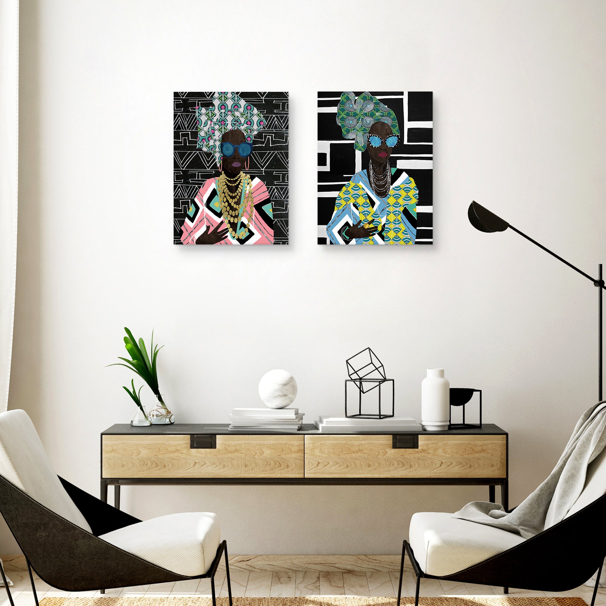 Fly Queen Geo & Geometrics Queen