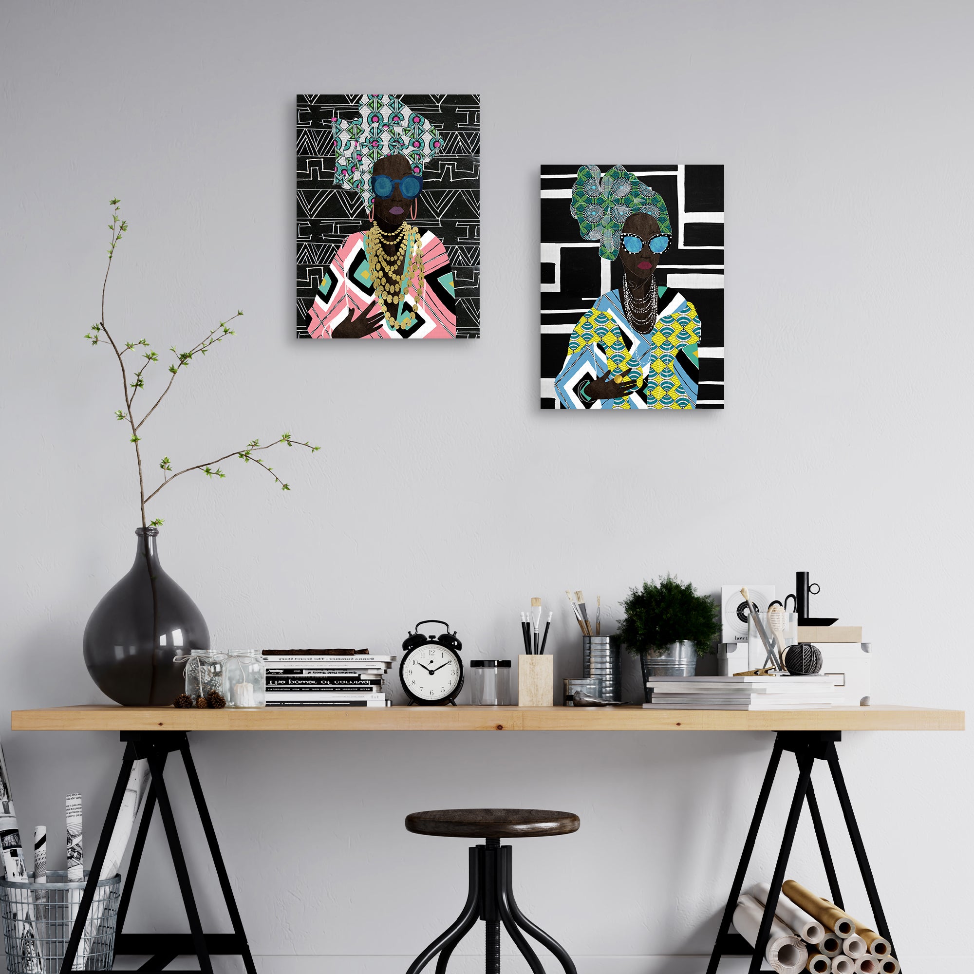 Fly Queen Geo & Geometrics Queen